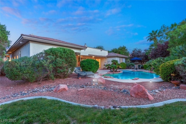 4649 Bird View Ct, Las Vegas, NV 89129 - swimming pool featuring a patio