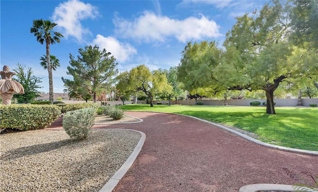 4649 Bird View Ct, Las Vegas, NV 89129 - surrounding community with a yard