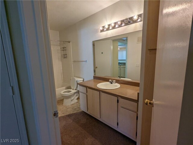 555 E Silverado Ranch Blvd Unit 2147, Las Vegas, NV 89183 - bathroom with toilet, vanity, and shower / bathtub combination