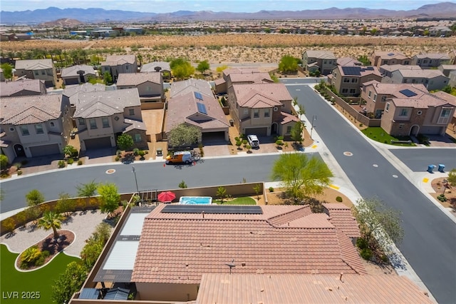 184 Cullerton St, Las Vegas, NV 89148 - aerial view of residential area featuring mountains