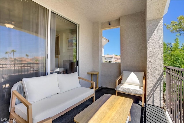 2325 Windmill Pkwy Unit 321, Henderson, NV 89074 - balcony with an outdoor living space