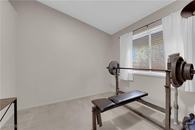 5884 Deer Valley Dr, Las Vegas, NV 89156 - exercise room with carpet and baseboards