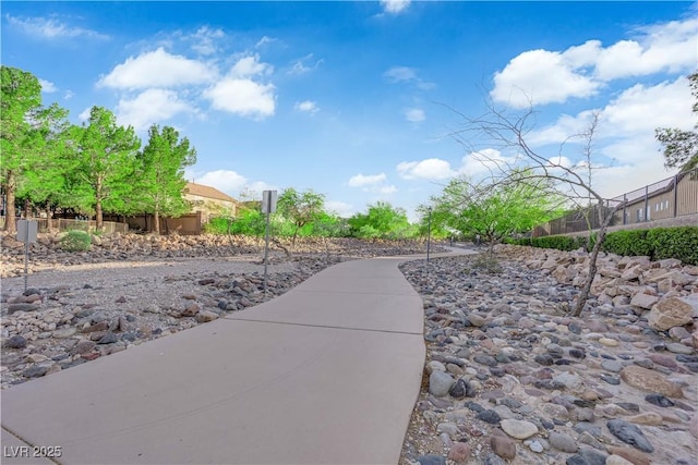 7183 Majestic Bluff Pl, Las Vegas, NV 89113 - view of property's community featuring fence