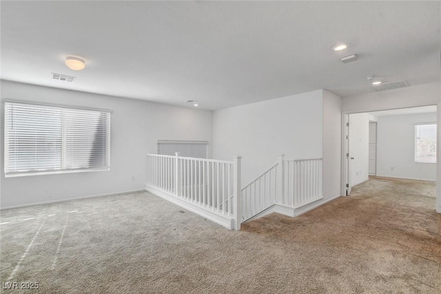 10735 Galveston Bay St, Las Vegas, NV 89179 - carpeted spare room with baseboards and recessed lighting