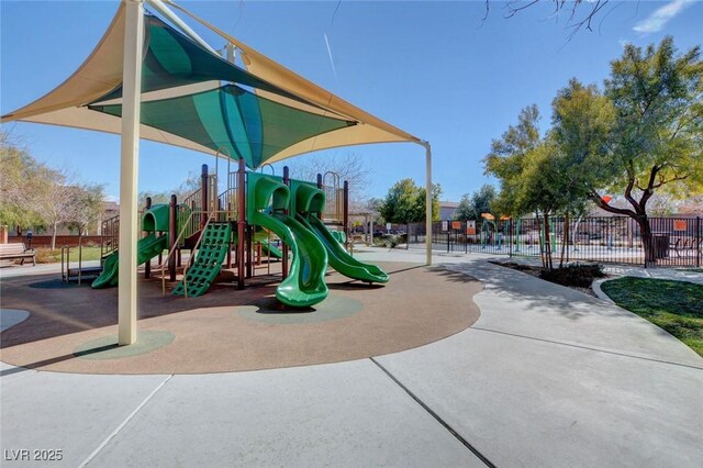 10735 Galveston Bay St, Las Vegas, NV 89179 - communal playground featuring fence