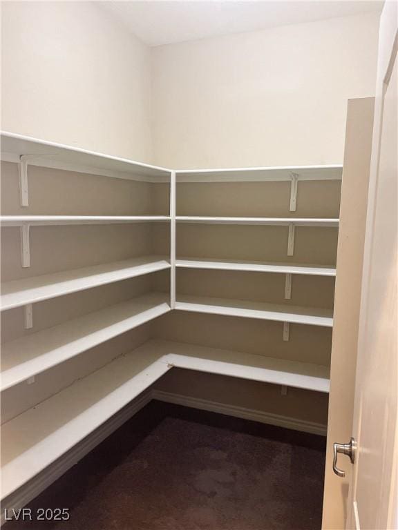 view of pantry