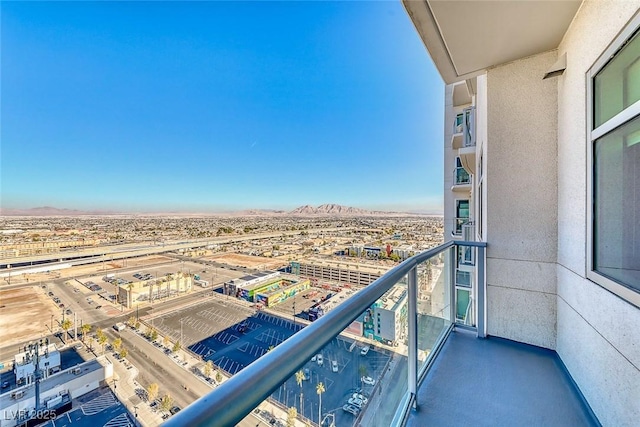 150 Las Vegas Blvd Unit 2016, North Las Vegas, NV 89101 - balcony featuring a mountain view