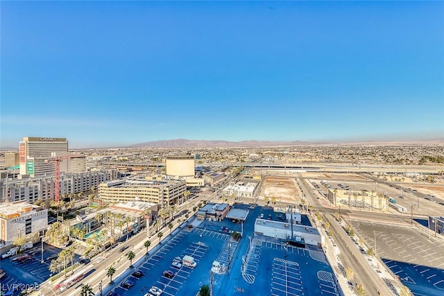 150 Las Vegas Blvd Unit 2016, North Las Vegas, NV 89101 - drone / aerial view of a mountainous background and a highway