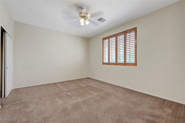 11444 Steponia Bay St, Las Vegas, NV 89141 - carpeted spare room with a ceiling fan and baseboards