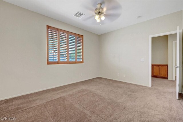 11444 Steponia Bay St, Las Vegas, NV 89141 - carpeted empty room featuring a ceiling fan and baseboards