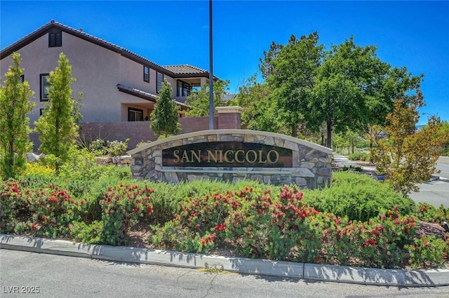 11444 Steponia Bay St, Las Vegas, NV 89141 - view of community sign
