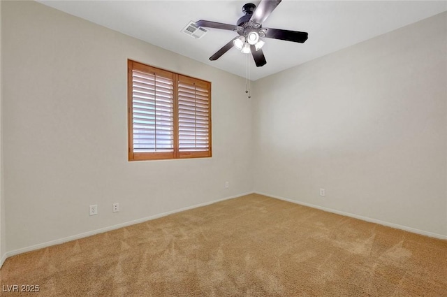 11444 Steponia Bay St, Las Vegas, NV 89141 - empty room featuring carpet, ceiling fan, and baseboards