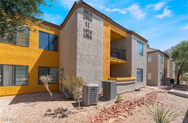 2700 N Rainbow Blvd Unit 1080, Las Vegas, NV 89108 - view of property exterior with cooling unit and stucco siding