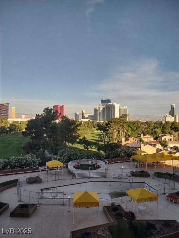 3111 Bel Air Dr Unit 6E, Las Vegas, NV 89109 - view of home's community with a view of city
