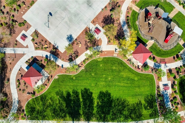 bird's eye view