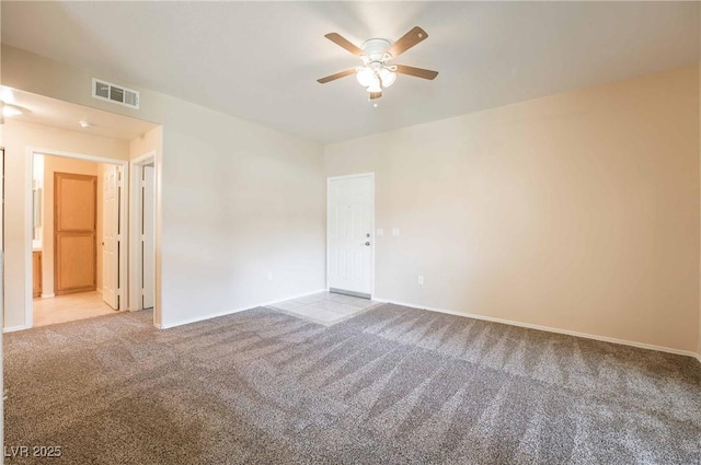 1050 E Cactus Ave Unit 1128, Las Vegas, NV 89183 - unfurnished room featuring ceiling fan, carpet floors, and baseboards