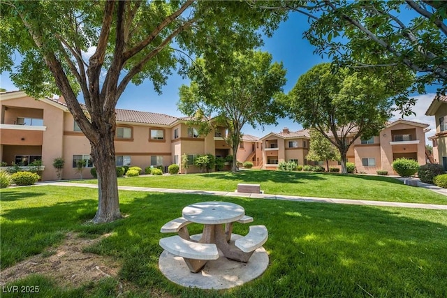 1050 E Cactus Ave Unit 1128, Las Vegas, NV 89183 - surrounding community with a yard and a residential view