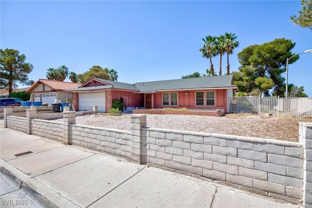 2700 Osborne Ln, Henderson, NV 89014 - ranch-style home with an attached garage and driveway