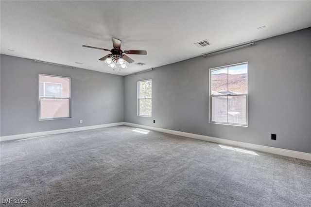 484 Merseyside Dr, Las Vegas, NV 89178 - unfurnished room featuring ceiling fan, carpet floors, and baseboards