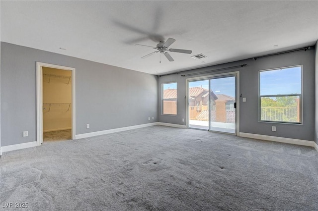 484 Merseyside Dr, Las Vegas, NV 89178 - spare room with ceiling fan, carpet flooring, and baseboards