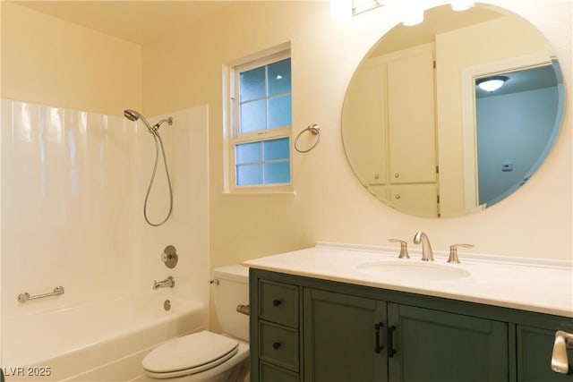 1440 Rawhide Rd, Boulder City, NV 89005 - full bath featuring toilet, vanity, and shower / bathtub combination