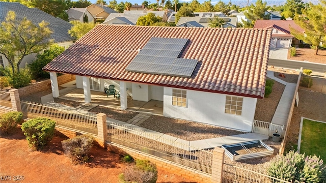 5009 Elm Grove Dr, Las Vegas, NV 89130 - aerial perspective of suburban area