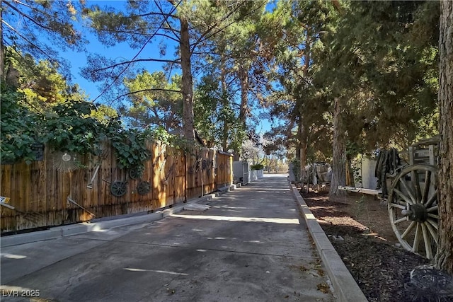 5159 N Monte Cristo Way, Las Vegas, NV 89149 - view of concrete road featuring curbs