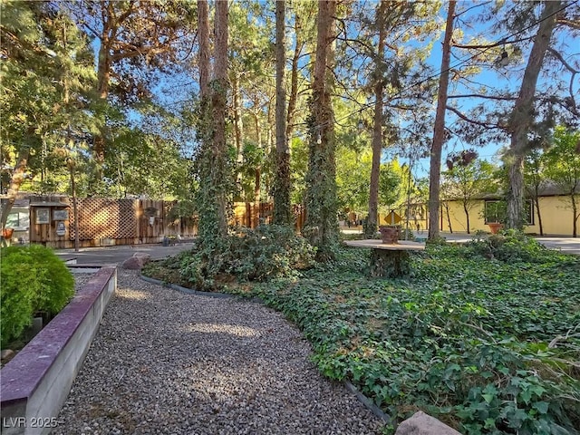 5159 N Monte Cristo Way, Las Vegas, NV 89149 - view of yard featuring fence