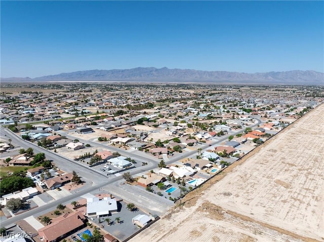 5450 Grain Mill Rd, Pahrump, NV 89061 - aerial view of residential area with mountains
