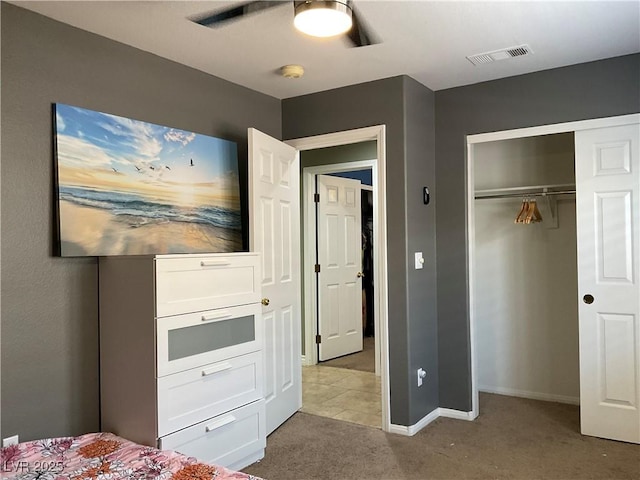 1800 Quail Point Ct, Las Vegas, NV 89117 - carpeted bedroom featuring a closet, baseboards, and ceiling fan