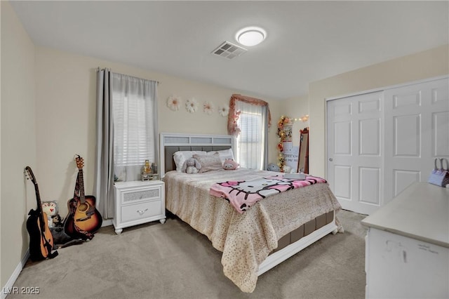 3217 Bonassola Ave, North Las Vegas, NV 89031 - carpeted bedroom featuring a closet