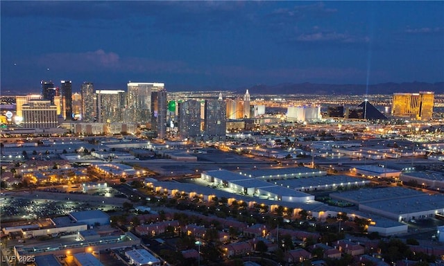 4381 W Flamingo Rd Unit 1101, Las Vegas, NV 89103 - city view with a view of city lights