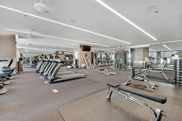 4381 W Flamingo Rd Unit 1101, Las Vegas, NV 89103 - view of workout area