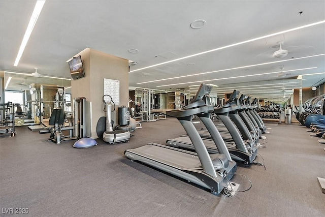 4381 W Flamingo Rd Unit 1101, Las Vegas, NV 89103 - view of gym