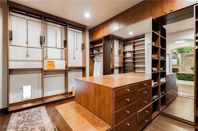 7625 Coley Ave, Las Vegas, NV 89117 - spacious closet with wood finished floors