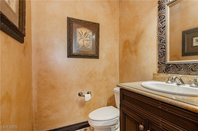 7625 Coley Ave, Las Vegas, NV 89117 - half bath with vanity and toilet