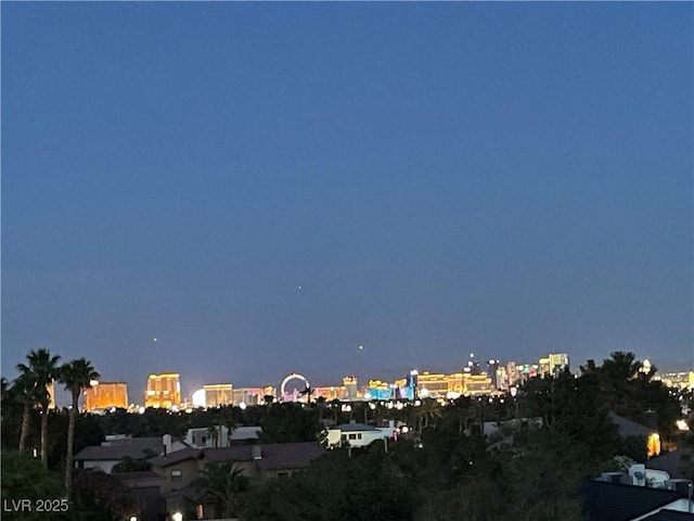 7625 Coley Ave, Las Vegas, NV 89117 - city view featuring a view of city lights