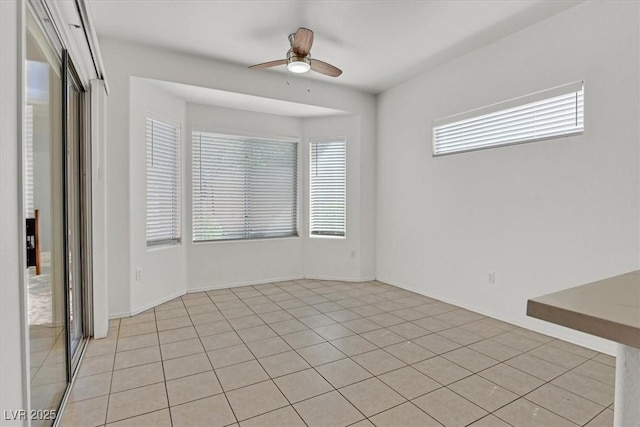 2573 Grandville Ave, Henderson, NV 89052 - spare room featuring a ceiling fan and light tile patterned floors