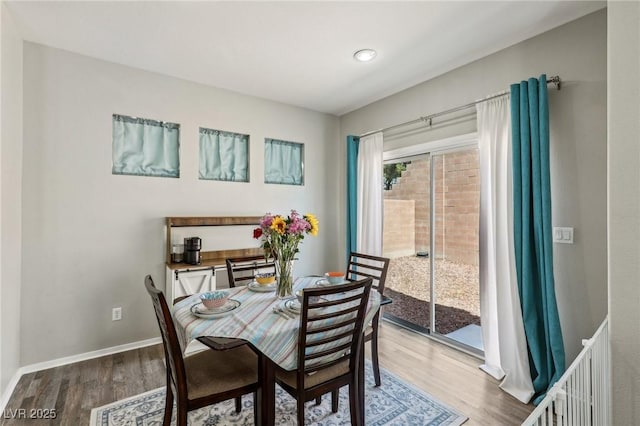 914 Appaloosa Hills Ave, North Las Vegas, NV 89081 - dining space with wood finished floors and baseboards