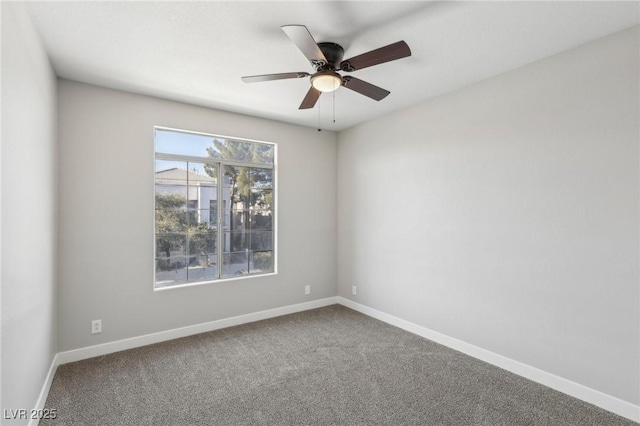 2201 Ramsgate Dr Unit 327, Henderson, NV 89074 - unfurnished room with ceiling fan, carpet, and baseboards