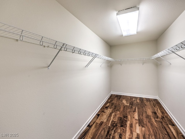 6779 Goose Watch Ct, Las Vegas, NV 89139 - spacious closet with dark wood-type flooring
