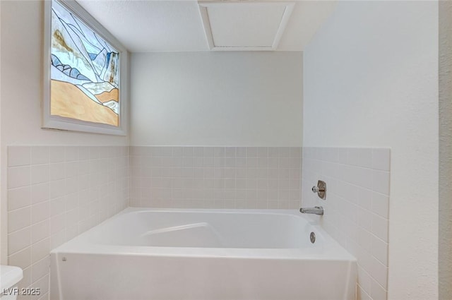 532 Greenbriar Pl, Boulder City, NV 89005 - bathroom featuring a garden tub and toilet