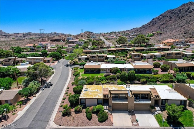 532 Greenbriar Pl, Boulder City, NV 89005 - aerial perspective of suburban area with a mountain backdrop