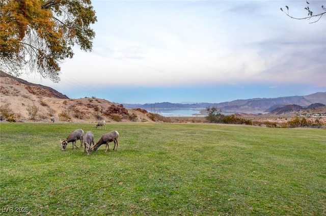 532 Greenbriar Pl, Boulder City, NV 89005 - mountain view with rural landscape