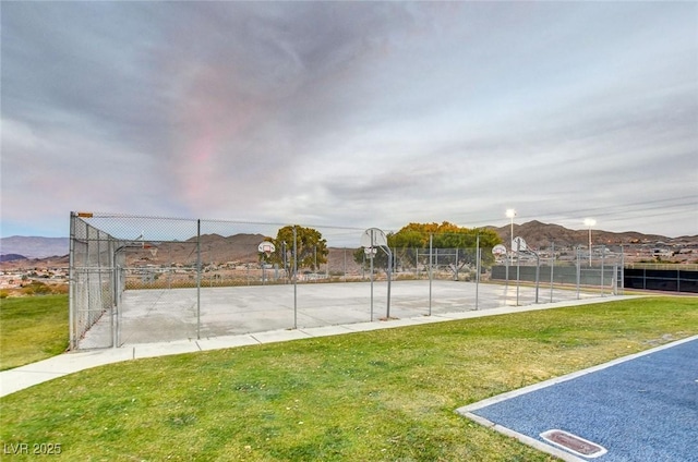 532 Greenbriar Pl, Boulder City, NV 89005 - view of community with community basketball court and a mountain view