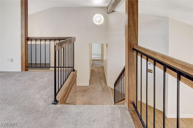 532 Greenbriar Pl, Boulder City, NV 89005 - stairway with carpet floors and baseboards
