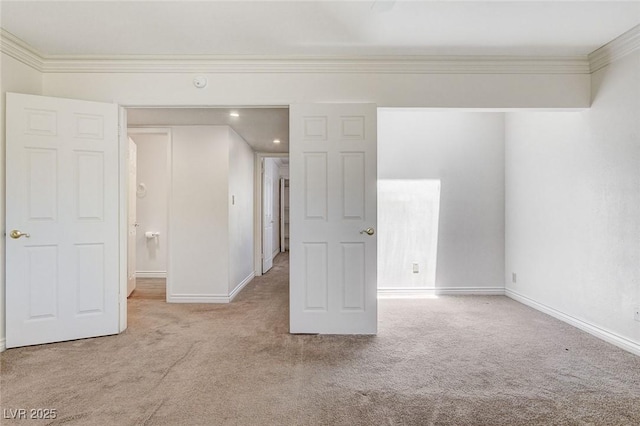532 Greenbriar Pl, Boulder City, NV 89005 - below grade area featuring carpet and crown molding