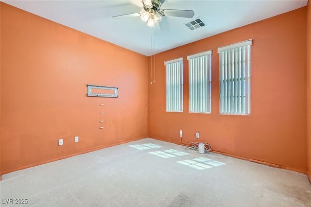 89 Autumn Day St, Henderson, NV 89012 - empty room with carpet flooring, a ceiling fan, and baseboards