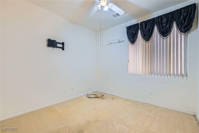 89 Autumn Day St, Henderson, NV 89012 - empty room with carpet floors, a ceiling fan, and baseboards