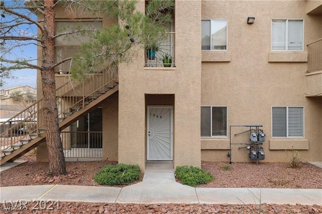 2110 Los Feliz St Unit 1066, Las Vegas, NV 89156 - view of building exterior with stairs